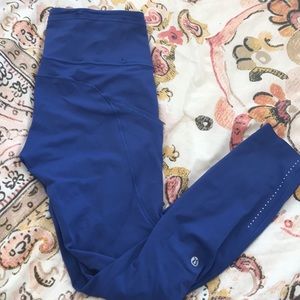 lululemon Fast and Free Tights, size 6